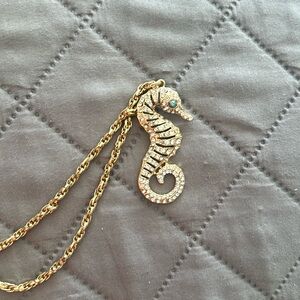Lily Pulitzer sea horse necklace. New with tags.